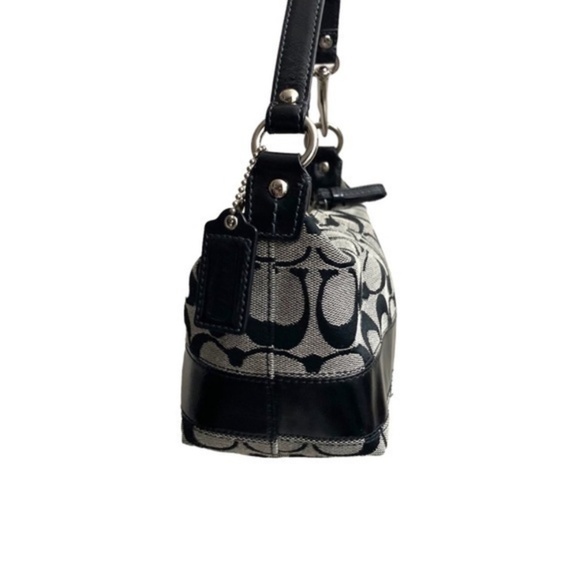 Coach 41642 RARE Y2K legacy collation black signature mini bag - Picture 5 of 13